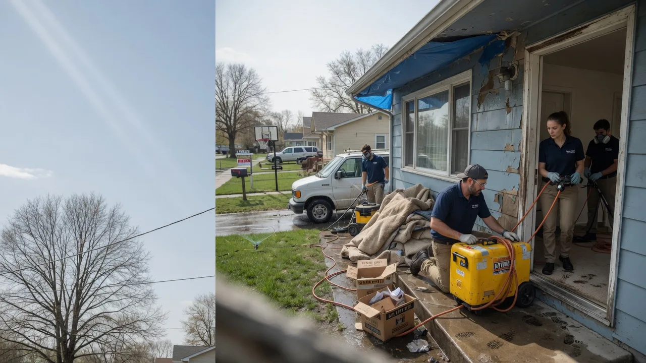 Basement Flood Cleanup in Austwell, TX near me